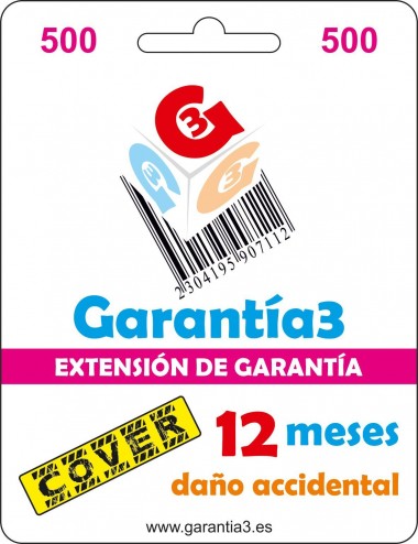 Garantia G3 cover máximo 500€