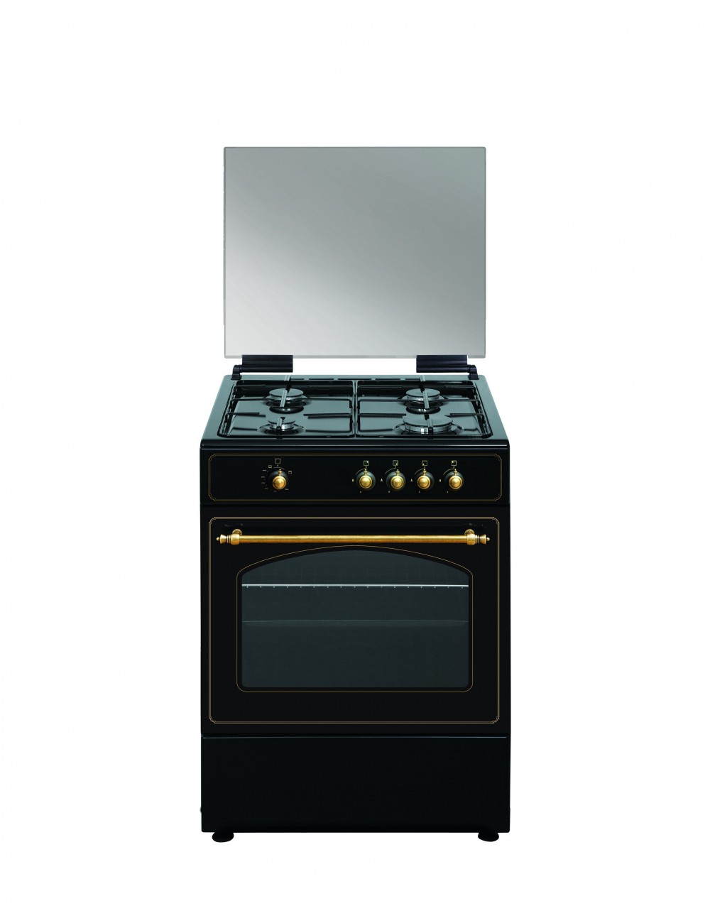 Vitrokitchen RU6060B cocina Cocina independiente Encimera de gas