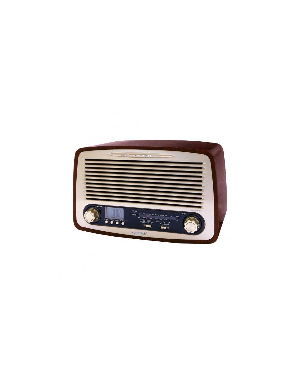 Sunstech Portable digital AM/FM radio silver Portátil Analógica