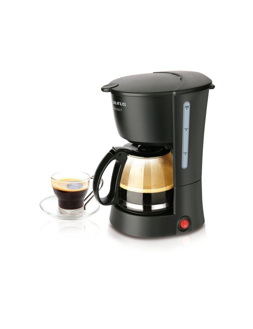 ▻ Comprar Taurus Verona 6 Semi-automática Cafetera de filtro ☕️