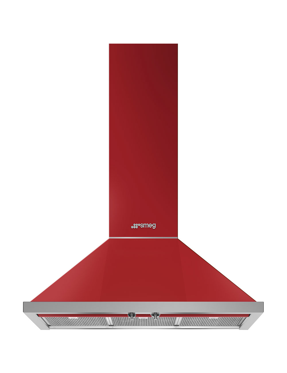 Smeg Campana Decorativa KPF9RD 90cm Red 815m3/h Clase A+ Smeg - 1