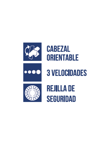 ORBEGOZO CIRCULADOR DE AIRE PW-1332 POWER FAN 30cms Orbegozo - 2