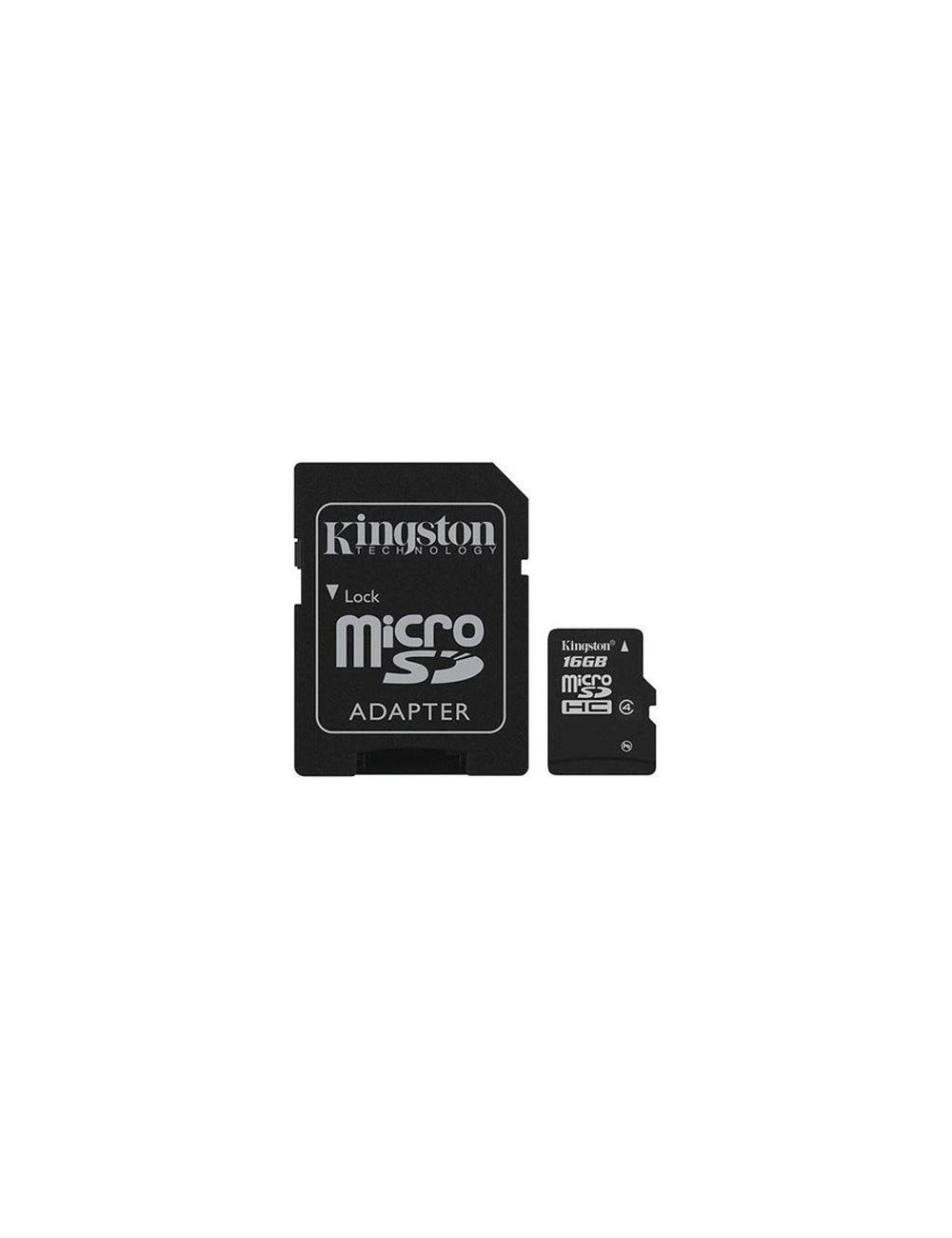 Kingston Technology SDC4/16GB memoria flash MicroSDHC Clase 4