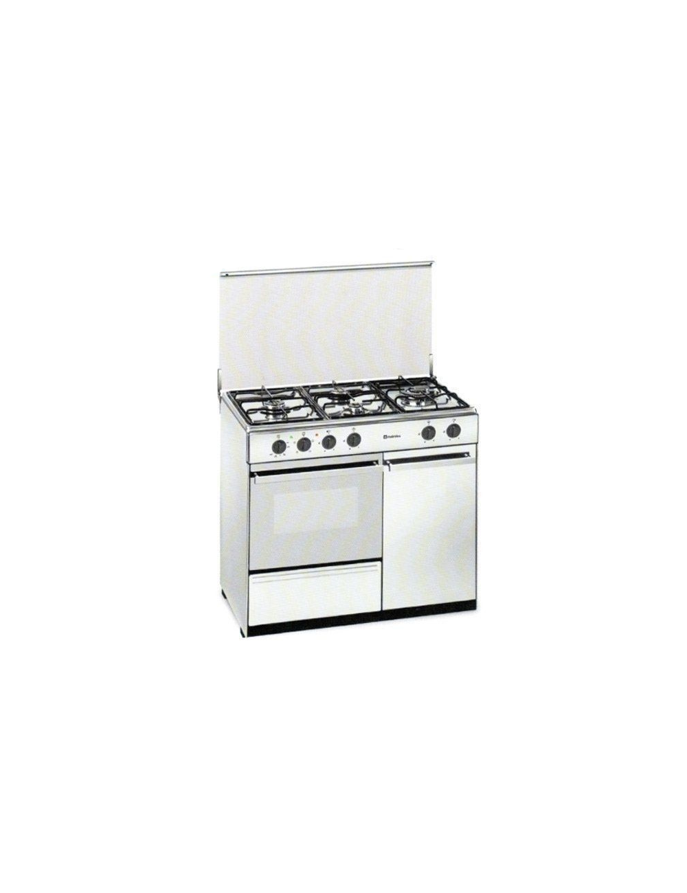 Cocina a gas MEIRELES E921 W - Horno eléctrico - Color blanco