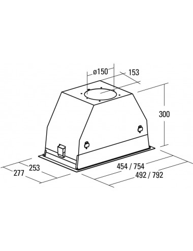 Grupo Filtrante Cata GL 75 X Inox 75cm  820m3/h 4 velocidades