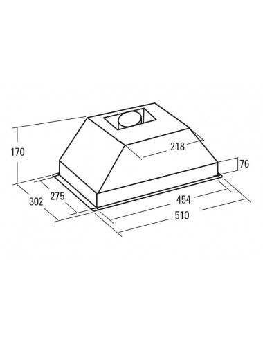 CATA G 45 X Encastrada Acero inoxidable 335 m³/h C Cata - 2