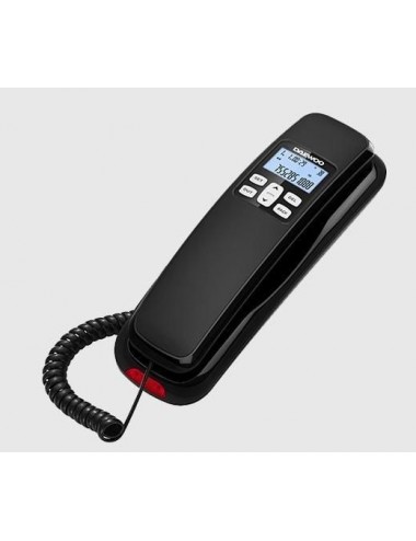 Teléfono de sobremesa Daewoo DTC-160 Góndola Pantalla LCD Negro