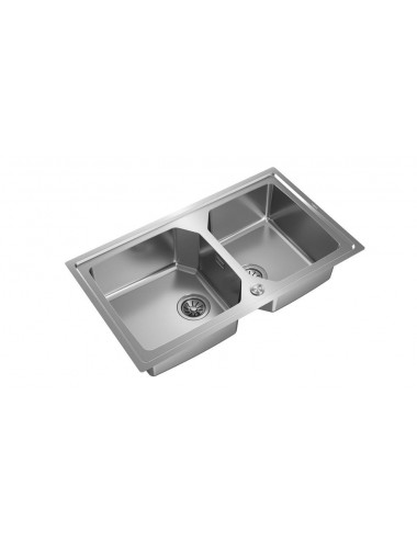 Teka Brooklyn 90 M-XP 2B Lavabo sobre-encimera Rectangular Acero inoxidable