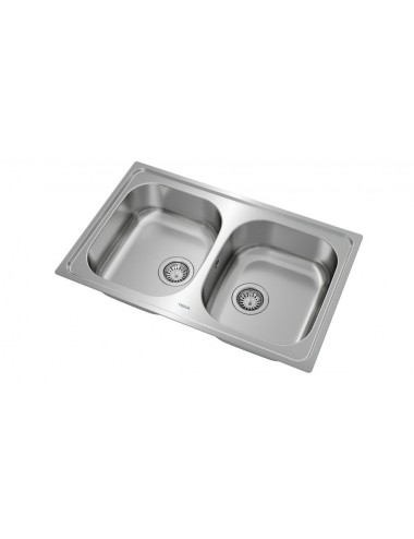 Teka 115040007 fregadero Lavabo sobre-encimera Rectangular Acero inoxidable