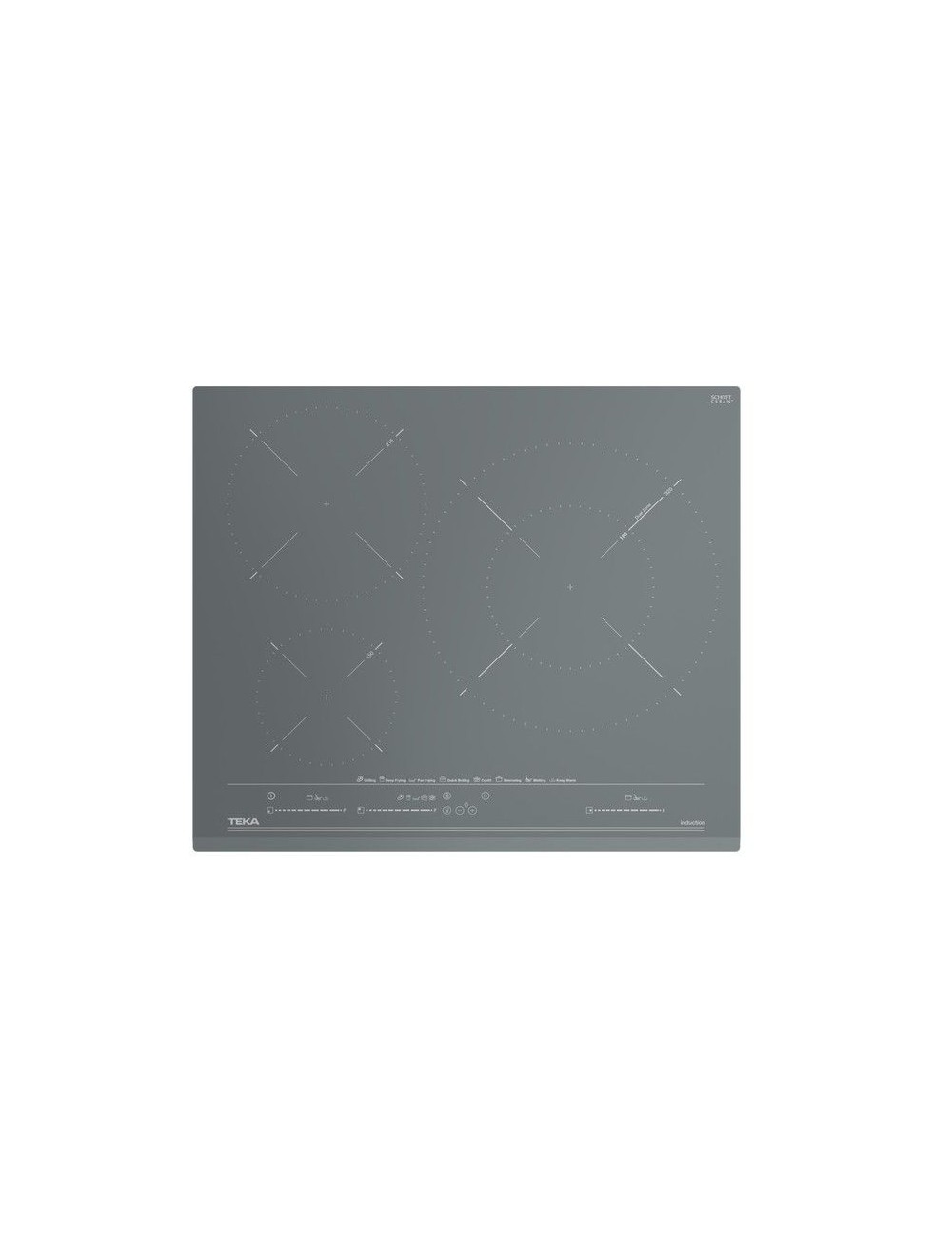 Teka Encimera Inducción IZC63630MST 3 Zonas Gris 60cm Teka - 1