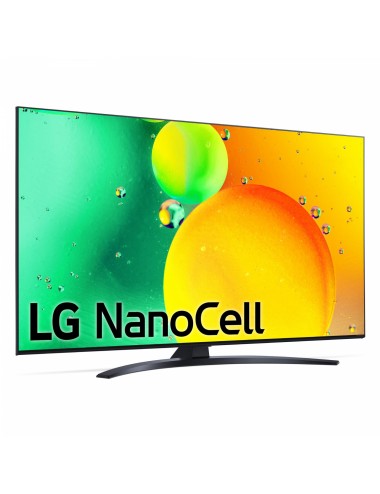 LG Televisor LED 55" 4K 55NANO766QA NANOCELL Procesador 4K a5 Gen 5 Smart TV webOS22