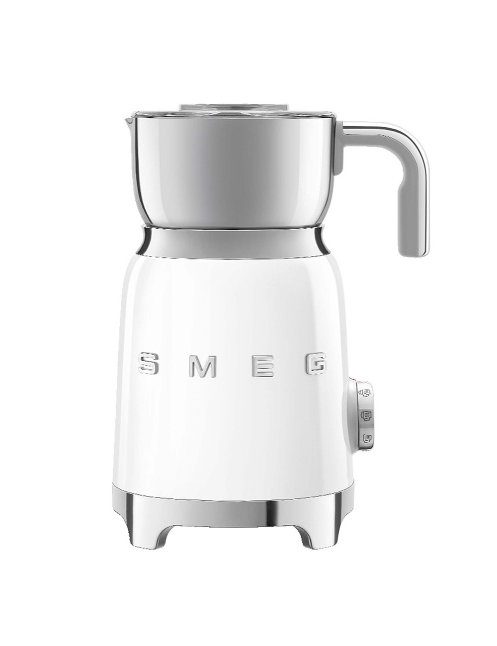 Smeg Espumador de Leche MFF11WHEU Blanco Años 50 Style