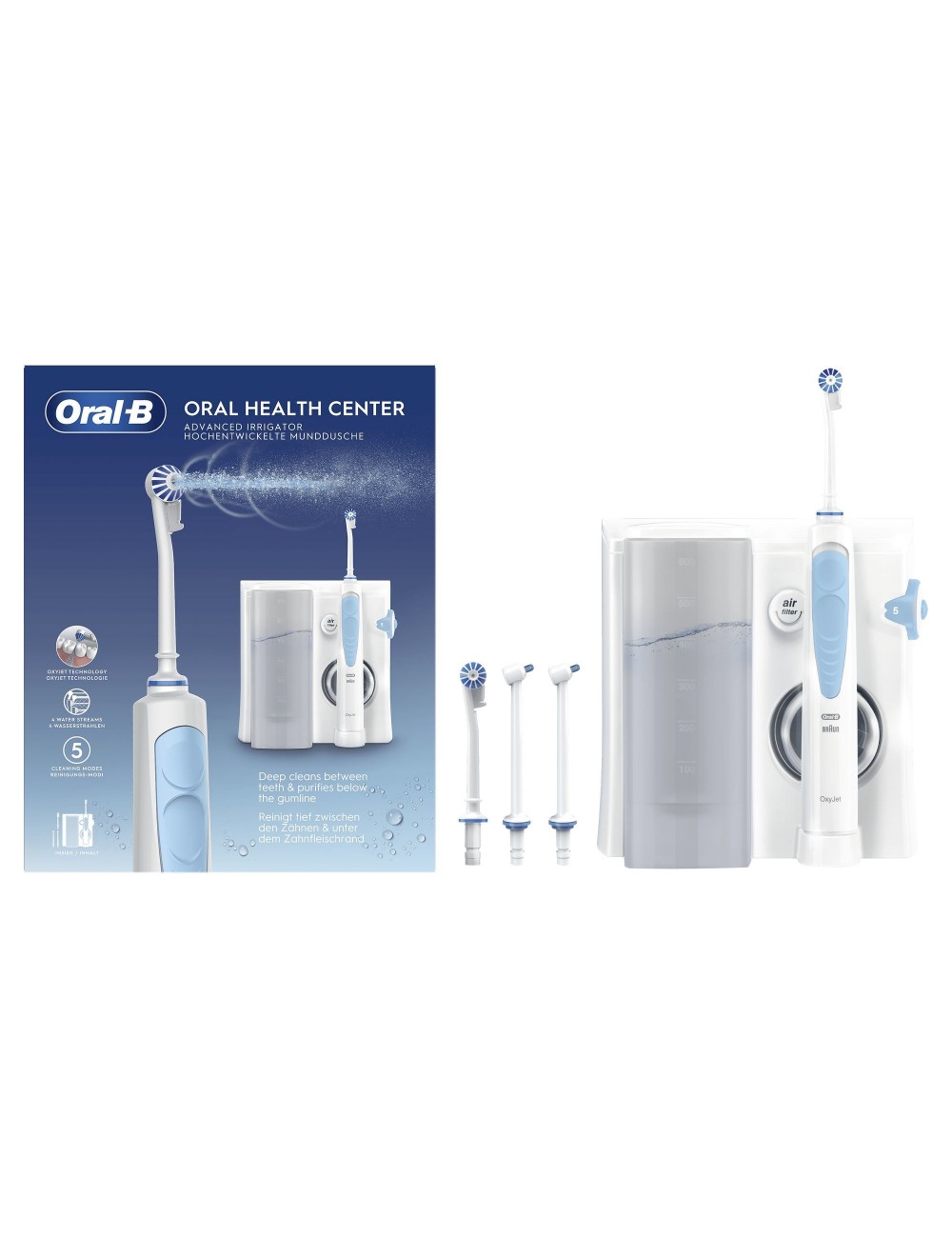 Irrigador Oxyjet Recambios Irrigador Dental Oral B Oral-B Oxyjet