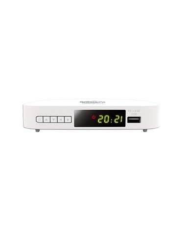 DIGIQUEST DECODIFICADOR TDT XJ HD DVB-T2 H.265 HEVC BLANCO 2 MANDO DISTANCIA