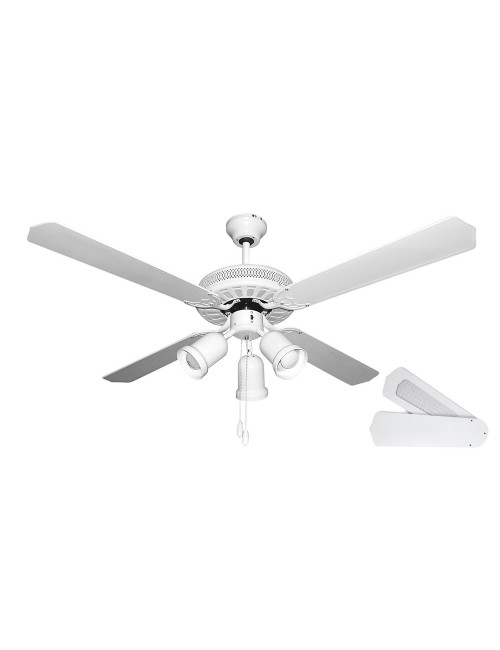 ORBEGOZO VENTILADOR CT-35132B TECHO 4 ASPAS 132cm