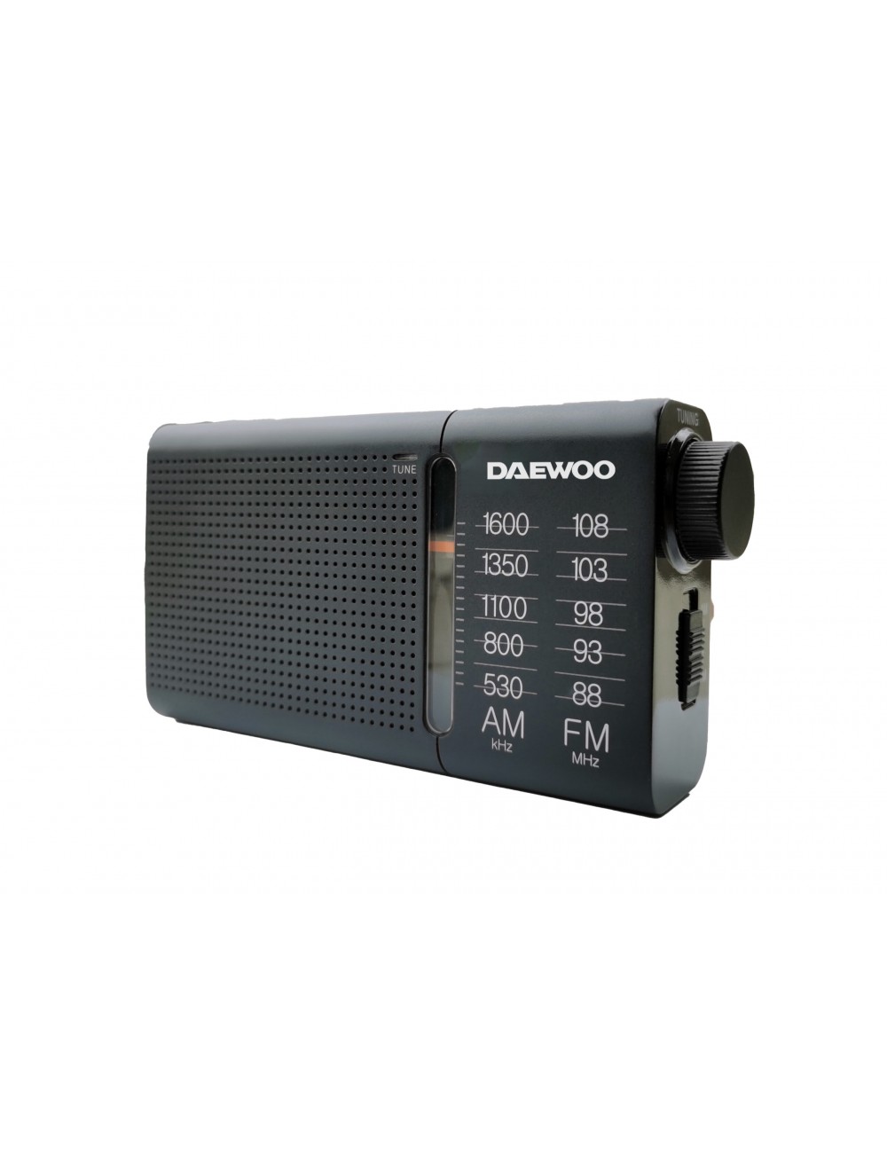 DAEWOO RADIO PORTATIL DW-1119 ANALOGICA ALTAVOZ INTEGRADO NEGRA