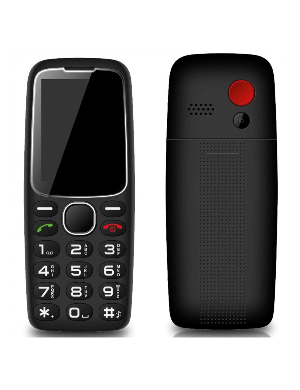 DAEWOO TELEFONO MOVIL DW-8001BL SENIOR NEGRO