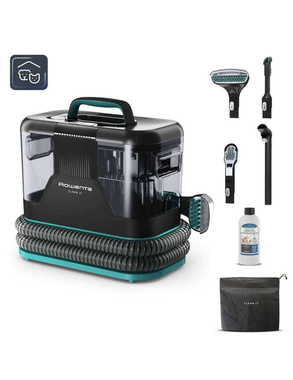 ROWENTA ASPIRADORA TAPICERIAS IN5012F0 CLEAN IT