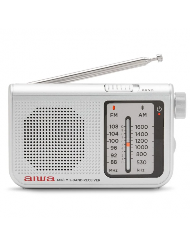 AIWA RADIO PORTATIL RS-55/SL ANALOGICA SILVER