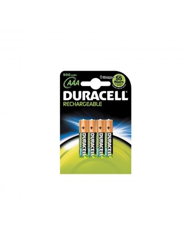 DURACELL PILA HR03/DC2400 AAA BLISTER 4 unidades RECARGABLE