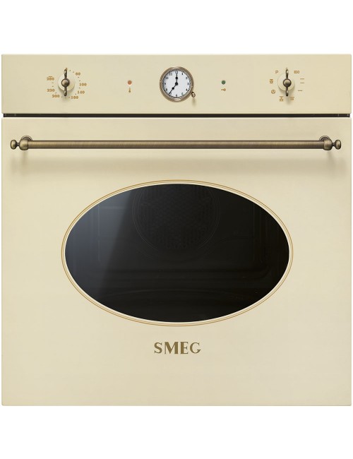 Smeg Horno SFP805PO Pirolítico Coloniale Crema 70 L Termoventilado Clase A