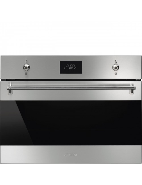 Smeg Horno Microondas SO4301M0X Galileo Micro + Grill 45 cm Inox Ever Clean Clase