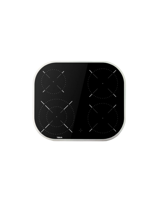 Teka Placa Vitrocerámica TCC 64000 PLV 4 Zonas Vidrio Cerámico Polivalente