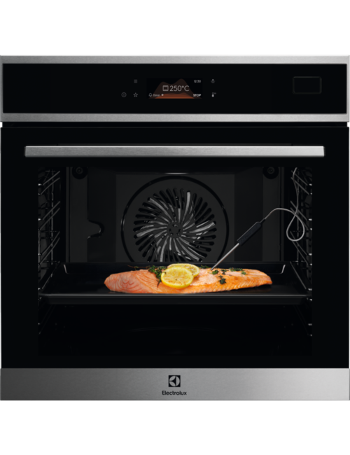 Electrolux Horno Serie 800 EOB8S09X Vapor SteamBoost Inox/Negro 70 L Clase A++
