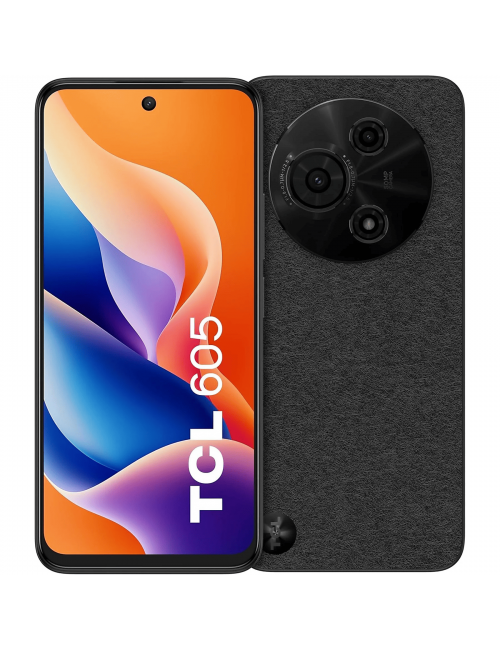 TCL TELEFONO MOVIL 605 4+128GB NEGRO