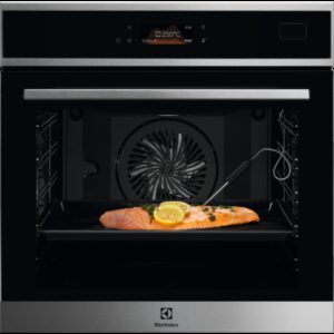 Electrolux Horno Serie 800 EOB8S09X Vapor SteamBoost Inox/Negro 70 L Clase A++