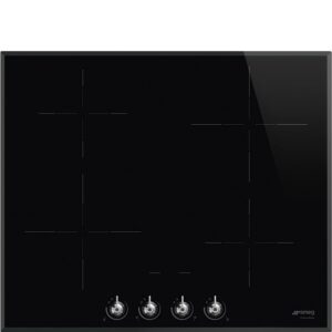 Smeg Placa Inducción SI364BM Classica 60 cm Negra 4 zonas Booster Clase A