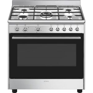 Smeg Cocina CX90GM Gas Multifunción Inox 115L 90cm Clase A