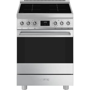 Smeg Cocina C6IPXM2 Inducción Inox 60cm 70L Multifuncion 10 Programas Clase A