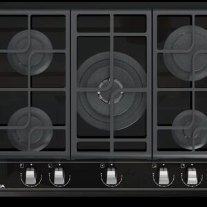 Teka Placa Gas GZC 75330 XBN Cristal 70 cm ExactFlame Gas Natural