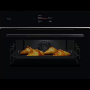 AEG Horno TA7PK721B Multifuncion Cristal Negro 45L Pirolítico WiFi Clase A+