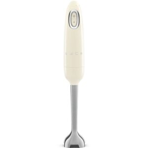 Smeg Batidora de Mano HBF11CREU 50’s Style Crema 700 W Turbo FlowBlend