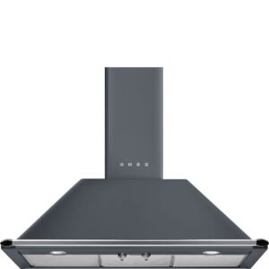 Smeg Campana KT90GRE Pared 90cm Gris 781 m³/h Clase A+