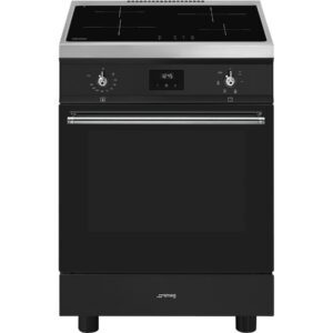 Smeg Cocina C6IMMBT2 Inducción 60x60cm Negra Multizona Termoventilado Clase A