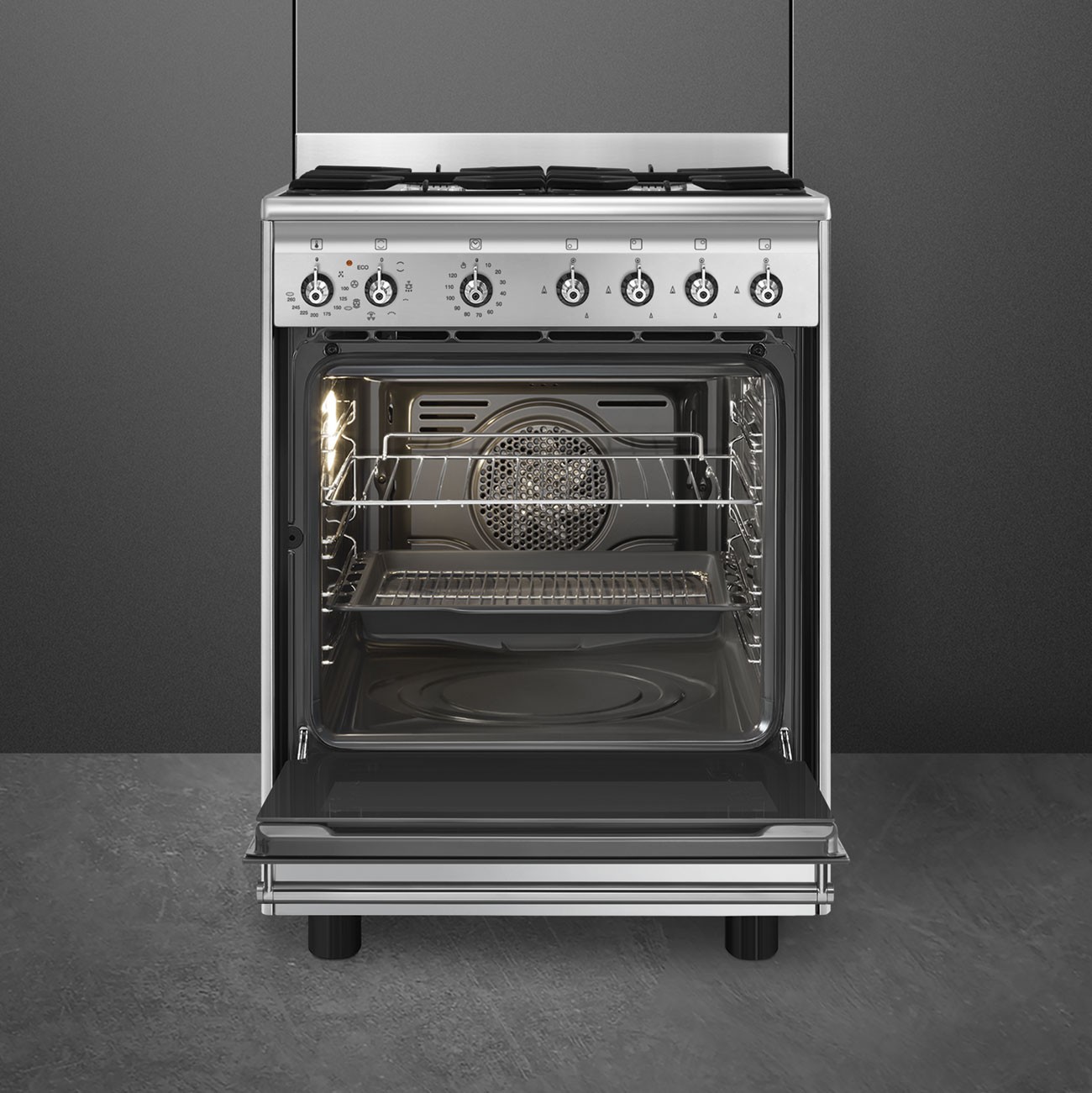 smeg-cocina-cx60gmx-gas-inox-60cm-horno-multifuncion-70l-clase-a-8
