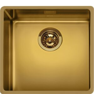 Smeg Fregadero Bajo Encimera VSTR40BRX Universale PVD Bronce 40 cm AISI 304