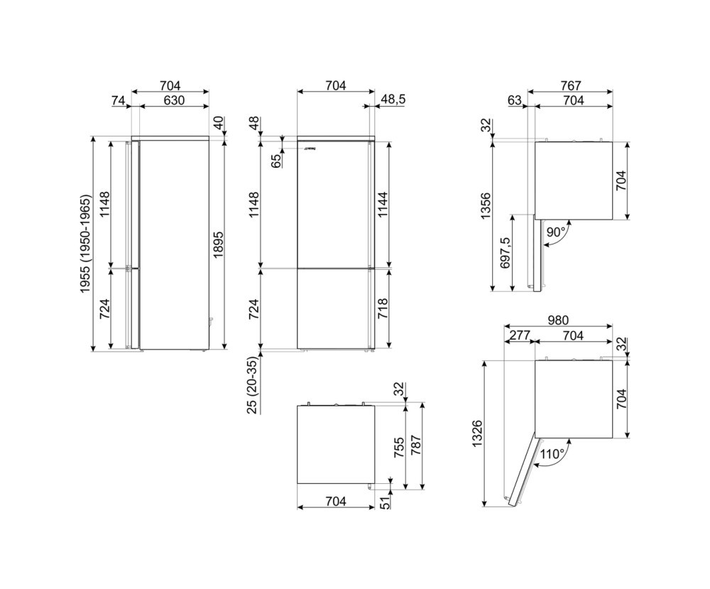 smeg-frigorifico-combi-fa3905lx5-classica-inox-clase-e-1
