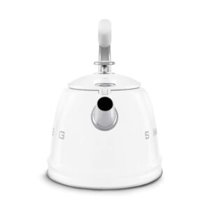 Smeg Hervidor WKF01WH Silbante Inox 50’s Style Blanco 2,3 L Clase A