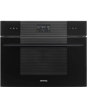 Smeg Horno Compacto SO4102S3B3 Galileo Combi Steam100 Negro 45 cm 41 L Vapor Clean Clase A++