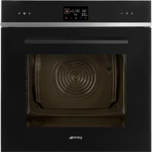 Smeg Horno SO6402M2B Galileo SpeedwaveXL Negro 68L Microondas AirFry Vapor Clean Clase A