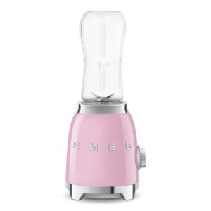 Smeg Mini Batidora de Vaso PBF01PKEU Rosa 50's Style 600 ml 300 W