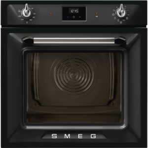 Smeg Horno SOP6900TN Galileo Pirolítico Termoventilado Victoria Negro 68 L Clase A