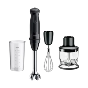 BRAUN BATIDORA MQ-50202MBK 1000W NEGRA + ACCESORIOS